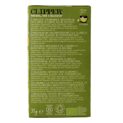 Clipper Chamomile & cinnamon organic infusion bio 20.00 Zakjes