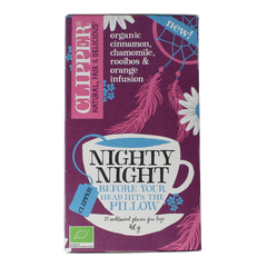 Clipper Kruidenthee nighty night bio 20.00 Zakjes