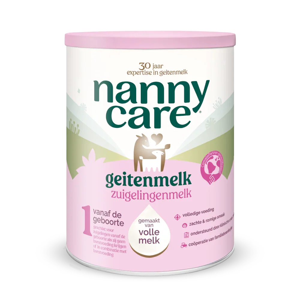 Nannycare Zuigelingenmelk geitenmelk 1 800 Gram