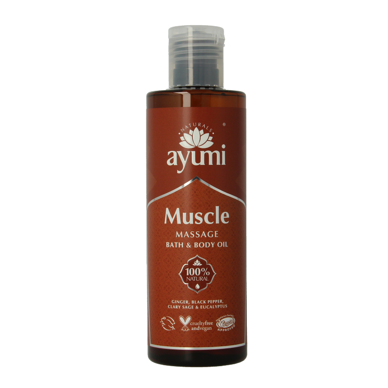 Ayumi Muscle massage & body oil 250.00 Milliliter