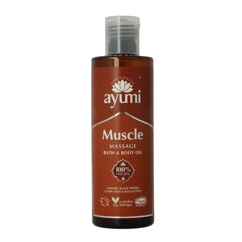 Ayumi Muscle massage & body oil 250 Milliliter