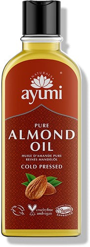 Ayumi Pure almond oil cold pressed 150 Milliliter