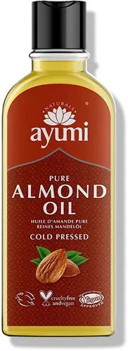 Ayumi Pure almond oil cold pressed 150 Milliliter
