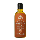 Ayumi Pure flax seed oil cold pressed 150 Milliliter