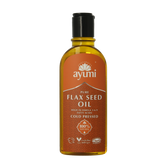 Ayumi Pure flax seed oil cold pressed 150.00 Milliliter