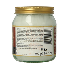 Ayumi Coconut oil organic virgin 290 Gram