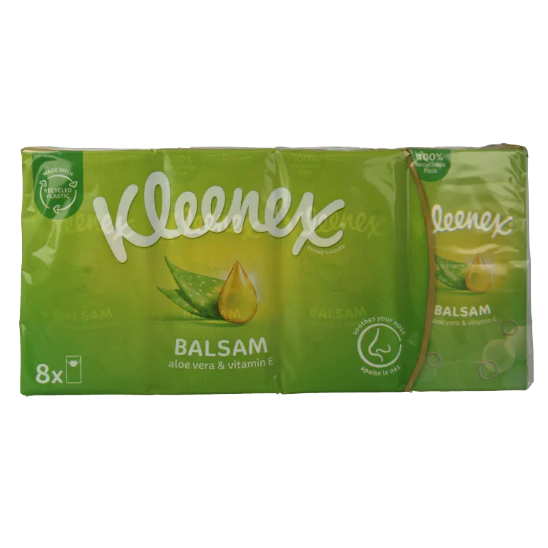 Kleenex Balsam zakdoekjes 8 Stuks