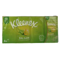 Kleenex Balsam zakdoekjes 8.00 Stuks