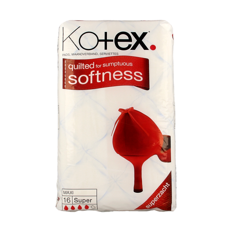 Kotex Maxi super 16.00 Stuks