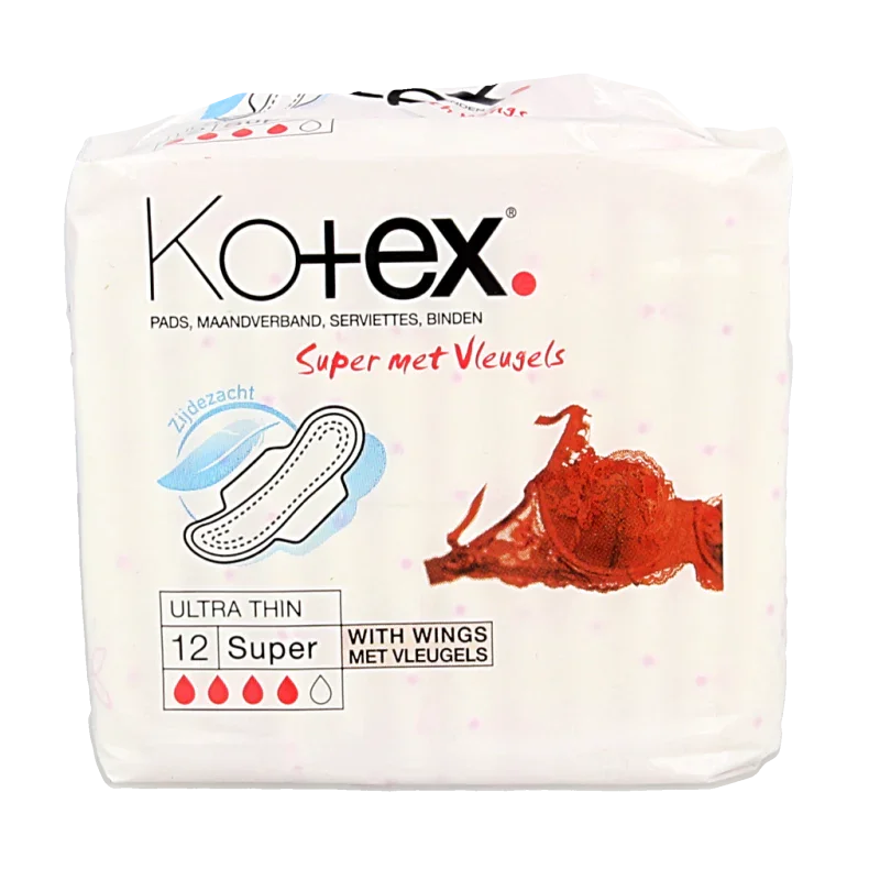 Kotex Ultra super plus met vleugels 12 Stuks
