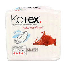 Kotex Ultra super plus met vleugels 12 Stuks