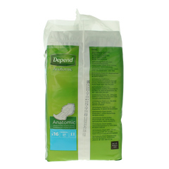 Depend Anatomic normaal 16 Stuks