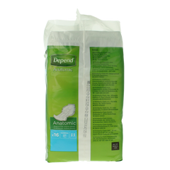 Depend Anatomic normaal 16.00 Stuks