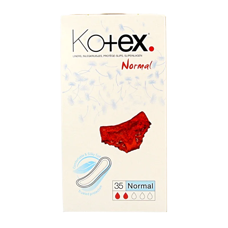 Kotex Inlegkruisjes normaal 35 Stuks