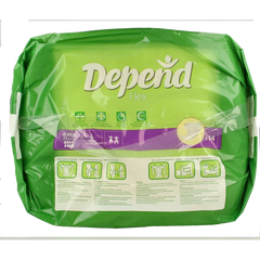 Depend Flex super+ maat L 14 Stuks