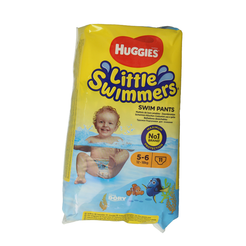 Huggies Little swimmers maat 5-6 12-18kg 11.00 Stuks