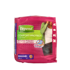 Depend Pants normal maat L 9 Stuks