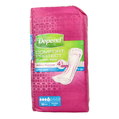 Depend Extra 4-in-1 10.00 Stuks