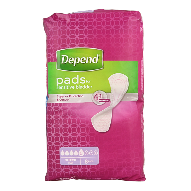 Depend Verband super 8 Stuks