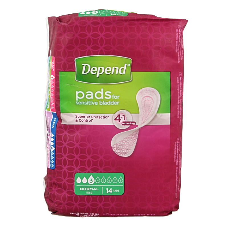 Depend Verband normaal 14 Stuks