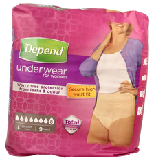 Depend Pants super maat L 9 Stuks