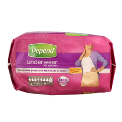 Depend Pants super maat L 9 Stuks