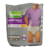 Depend Pants men super maat L/XL 9 Stuks