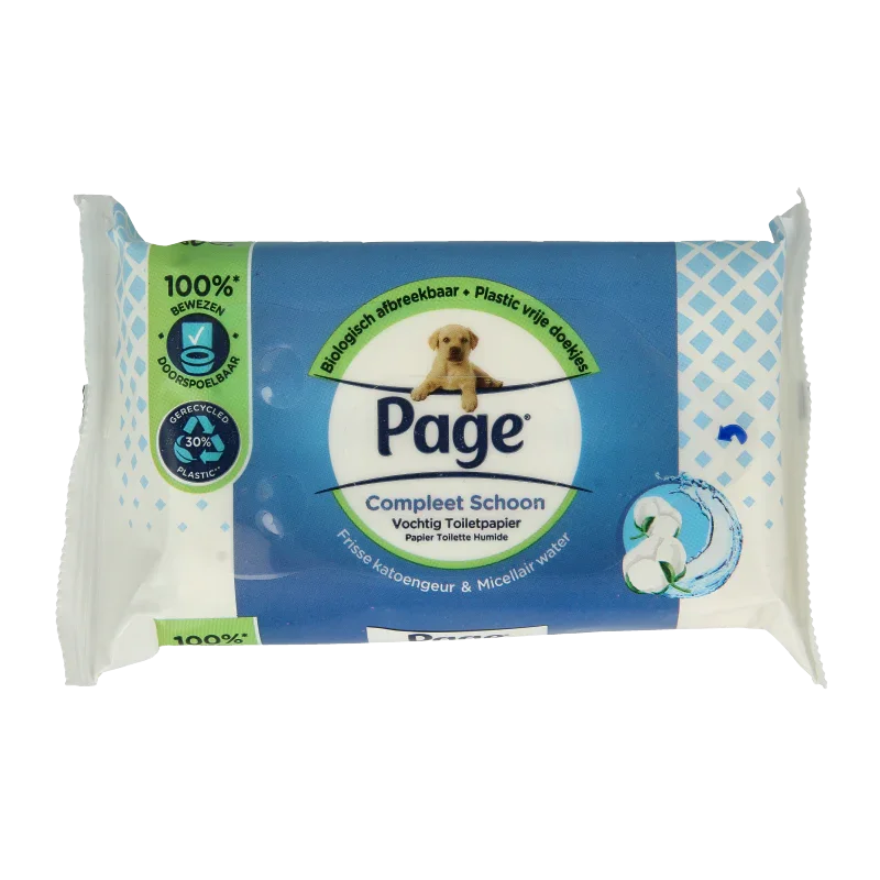 Page Vochtig toiletpapier navulling 38 Stuks