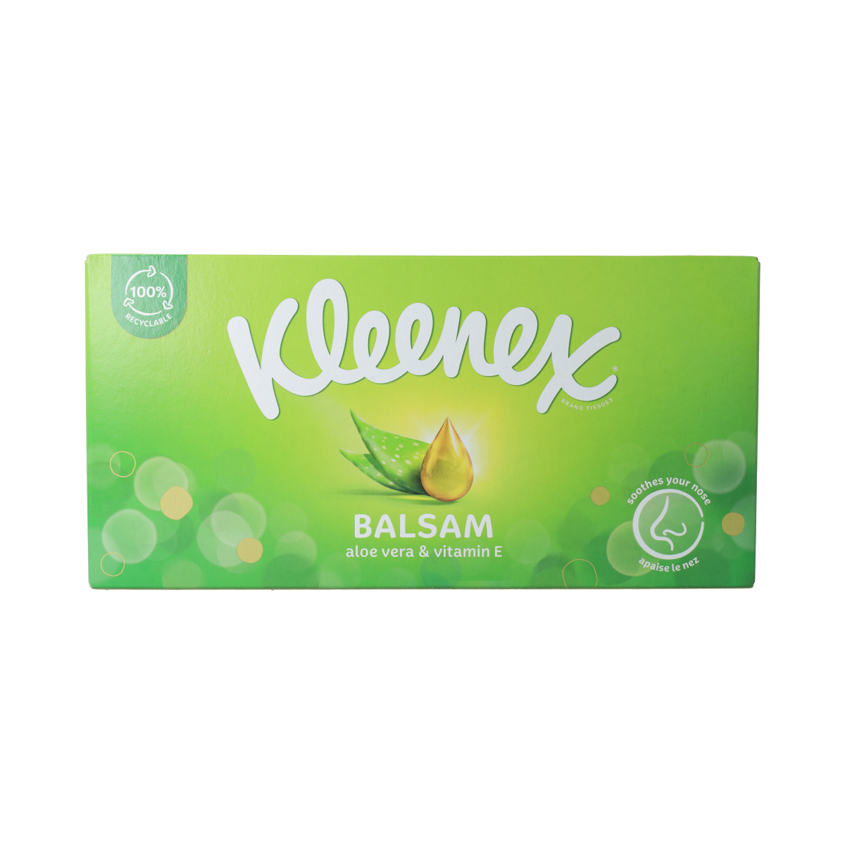 Kleenex Balsam tissue box 64.00 Stuks