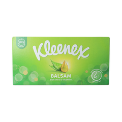 Kleenex Balsam tissue box 64.00 Stuks