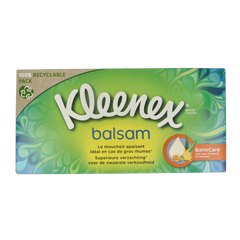 Kleenex Balsam tissue box 64.00 Stuks