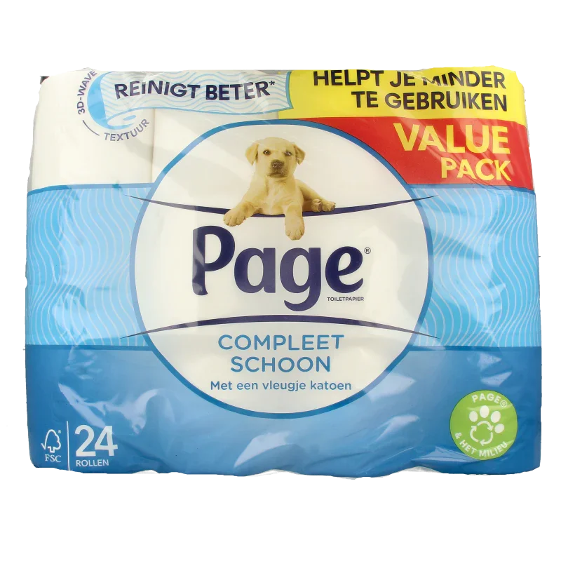 Page Compleet schoon 24 Rol