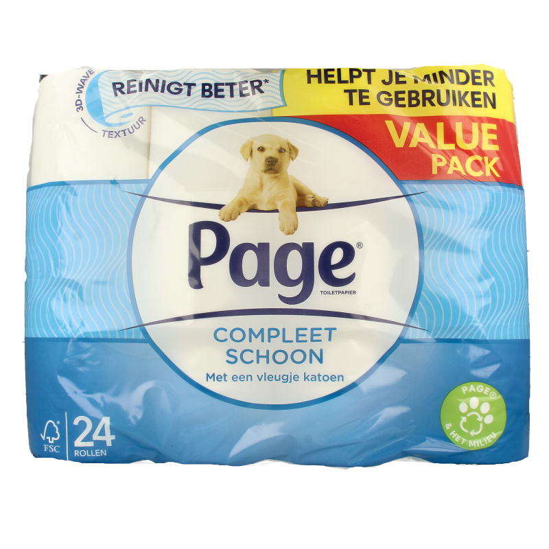 Page Compleet schoon 24 Rol