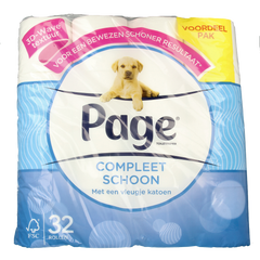 Page Compleet schoon 32.00 Rol