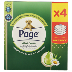 Page Vochtig toiletpapier aloe vera 152 Stuks
