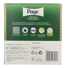 Page Vochtig toiletpapier aloe vera 152 Stuks