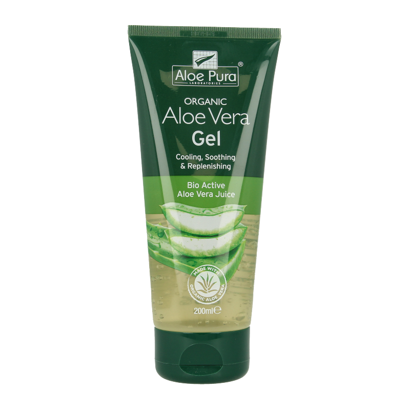 Optima Aloe pura aloe vera gel organic original 200 Milliliter
