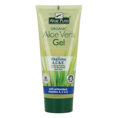 Optima Aloe pura aloe vera gel organic vitamine A C E 200.00 Milliliter