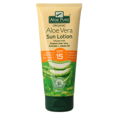 Optima Aloe pura sunprotect F15 aloe vera organic 200 Milliliter