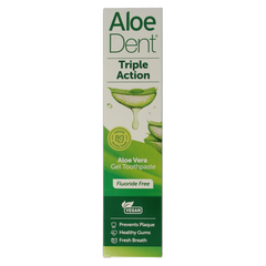 Optima Tandpasta aloe vera triple action fluor free 100.00 Milliliter