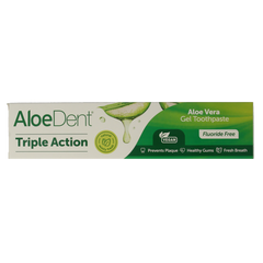 Optima Tandpasta aloe vera triple action fluor free 100.00 Milliliter