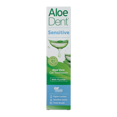Aloe Dent Tandpasta aloe vera sensitive with fluor 100 Milliliter