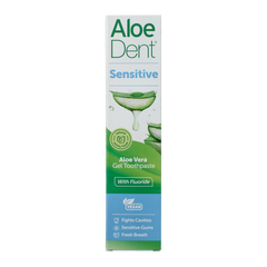 Aloe Dent Tandpasta aloe vera sensitive with fluor 100.00 Milliliter