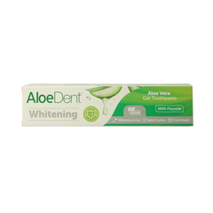 Aloe Dent Tandpasta aloe vera whitening with fluor 100.00 Milliliter