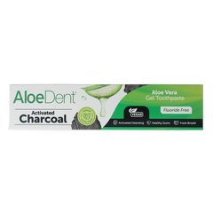 Aloe Dent Tandpasta charcoal 100 Milliliter