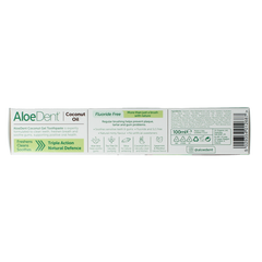 Aloe Dent Tandpasta coconut 100.00 Milliliter