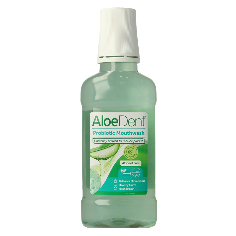 Aloe Dent Mondwater probiotic 250 Milliliter