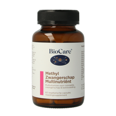 BioCare Methyl zwangerschap multinutrient 60.00 Vegetarische capsules