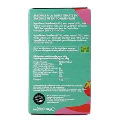 Fish 4 Ever Sardines in tomatensaus 120 Gram