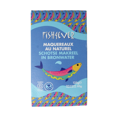 Fish 4 Ever Schotse makreel bronwater 125 Gram